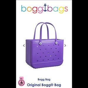 Original Bogg Bag with cooler insert.  Houston we have a Purple